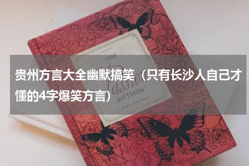 贵州方言大全幽默搞笑（只有长沙人自己才懂的4字爆笑方言）